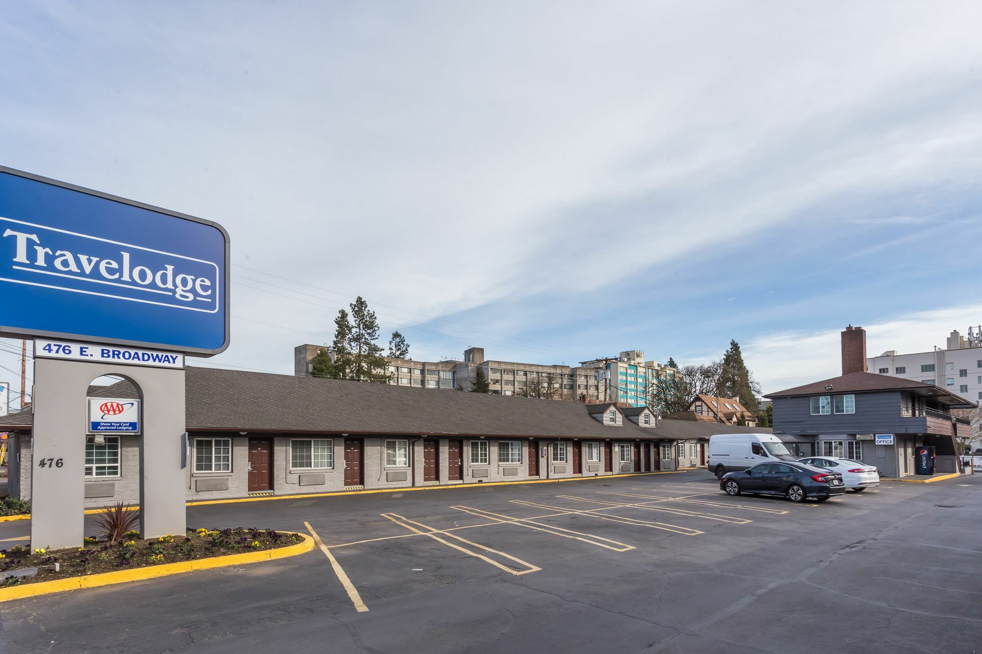 Travelodge By Wyndham Eugene Downtown/University Of Oregon Exterior foto